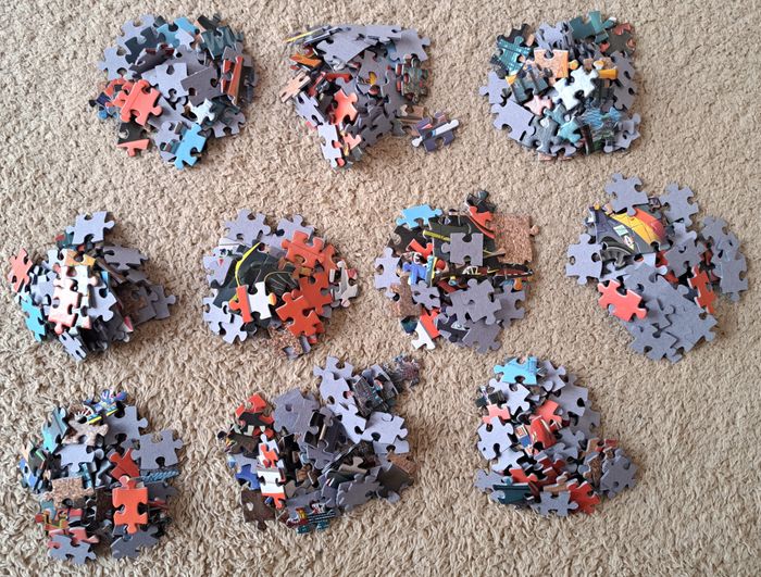 🧩 Puzzle Disney Pixar Cars 500 pièces - complet - photo numéro 3