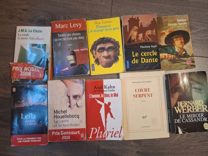 Lot de 10 livres