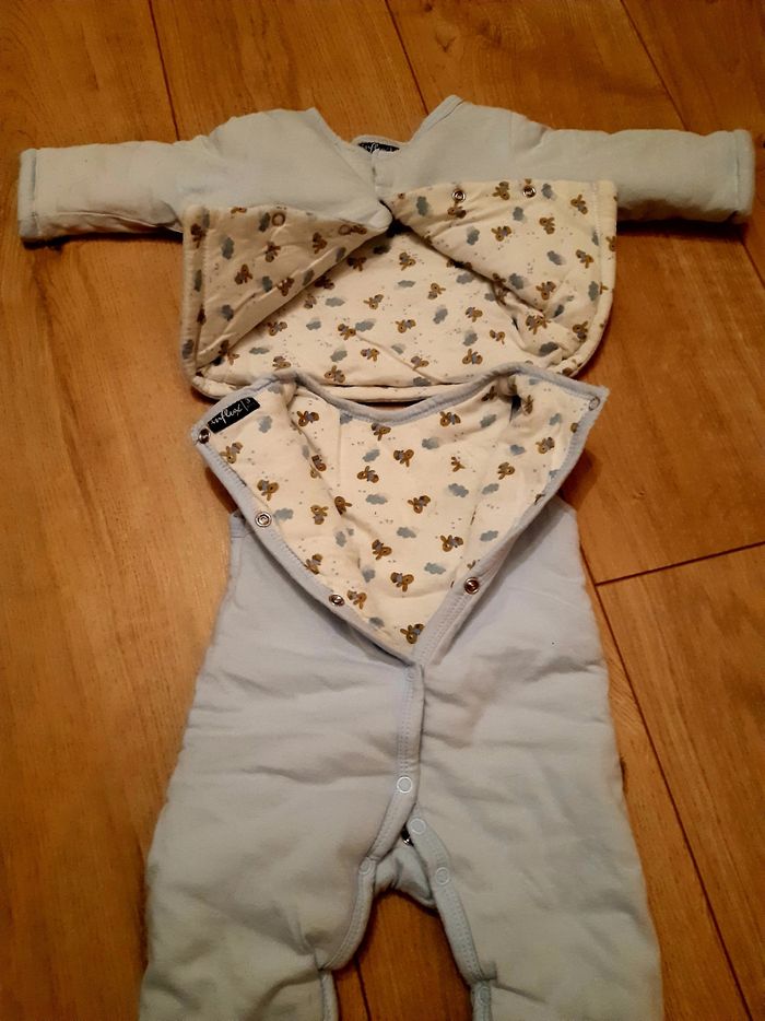 Ensemble chaud réversible 3 mois - photo numéro 2