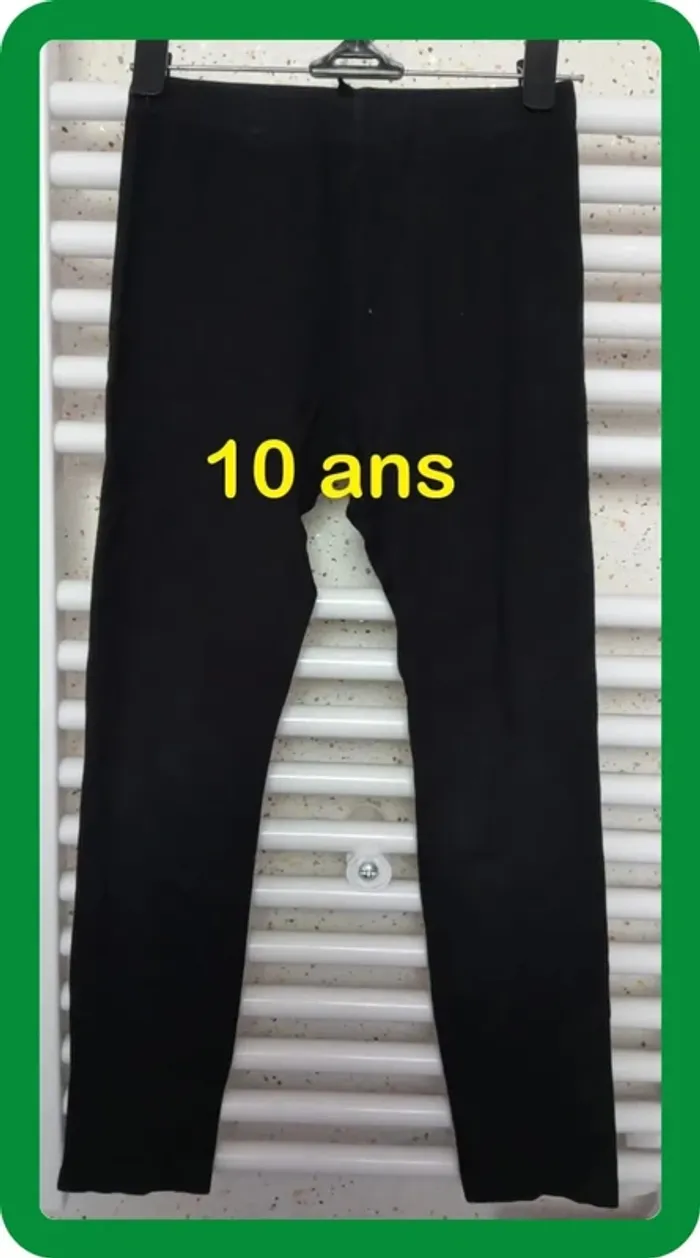 Legging noir Kiabi Taille 10 ans