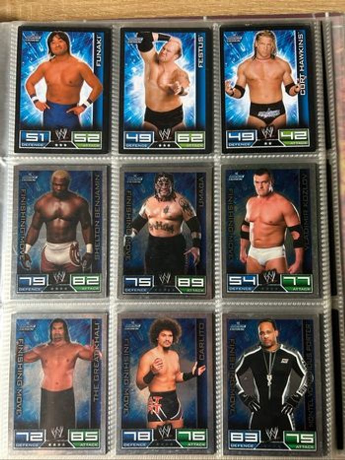 Classeur cartes  WWE  Slam Attax 2008 - photo numéro 3