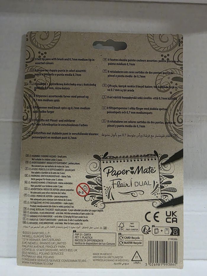 Stylos feutres double pointe - photo numéro 2