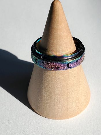 Bague alliance anti stress