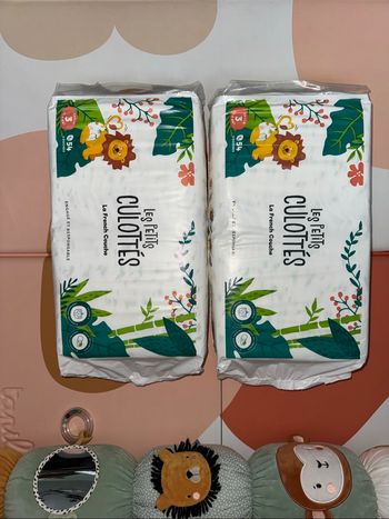 Lot de 2 paquets les petits culottés taille 3
