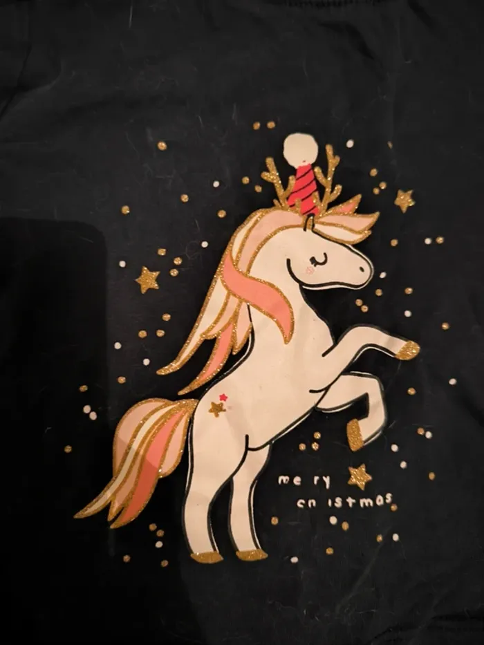 Tee shirt ML Licorne - photo numéro 2