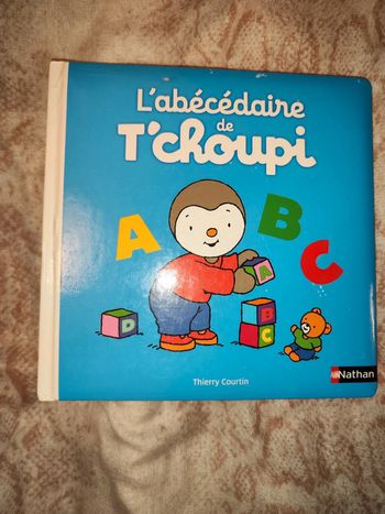 Livre l'abécédaire T'choupi