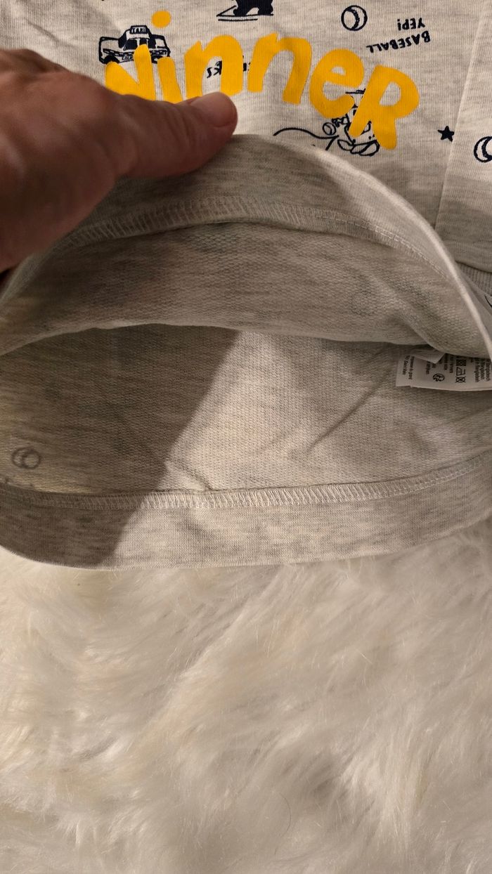 Neuf (non porté) 😍🥰💙 sweat mi saison 18 mois garçon 💙🥰😍 - photo numéro 3