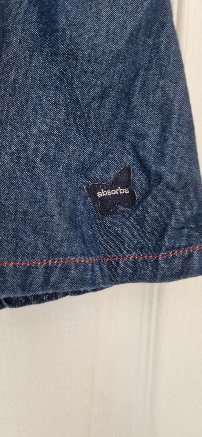 Jupe effet jeans taille 6ans - photo numéro 3