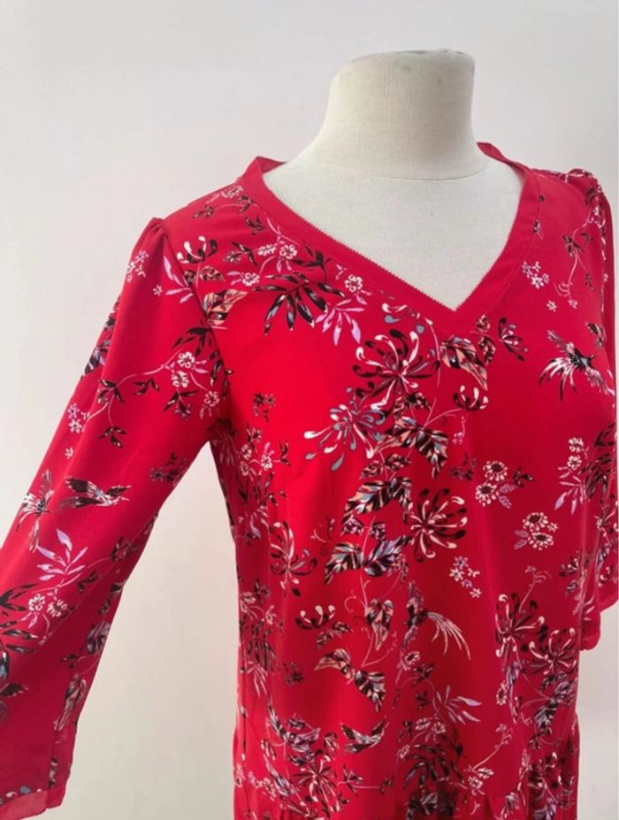 Superbe robe fleurie fluide Promod 🌸 - photo numéro 2