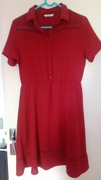 Robe rouge taille 38