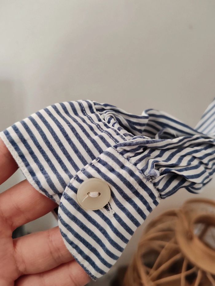 Chemise rayées bleue et blanche - photo numéro 4