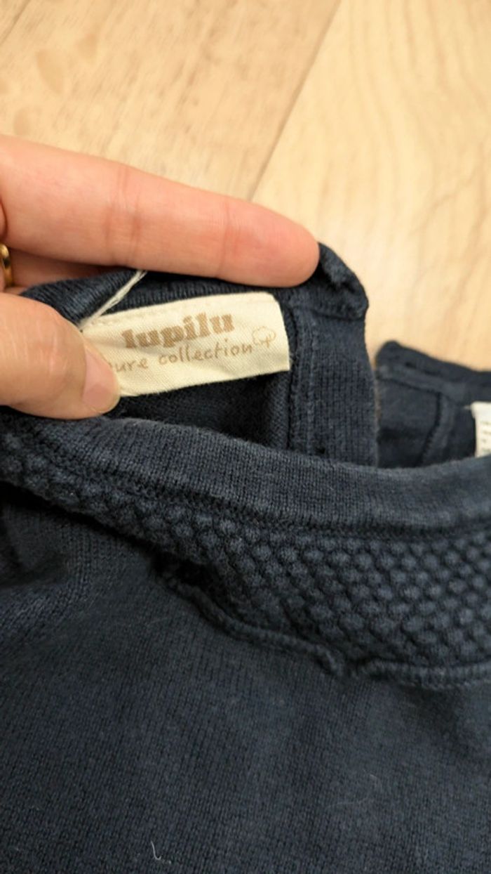 Robe Pull Bleu Marie 12-18 Mois - photo numéro 5