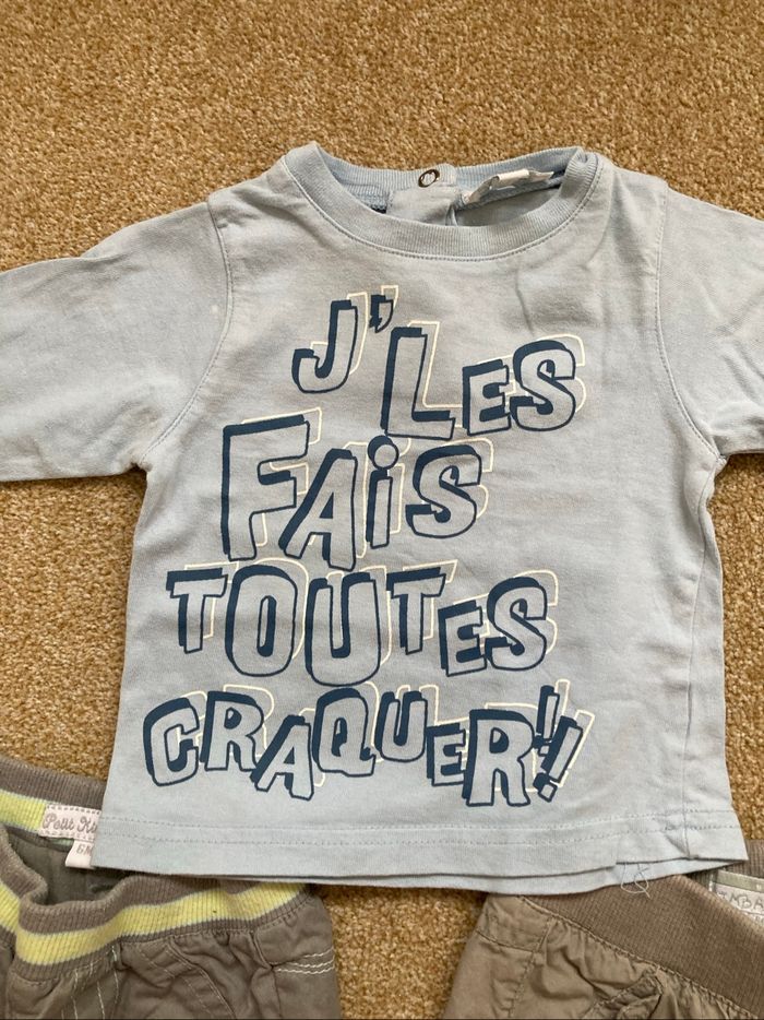 Ensemble garçon 6 mois - photo numéro 2