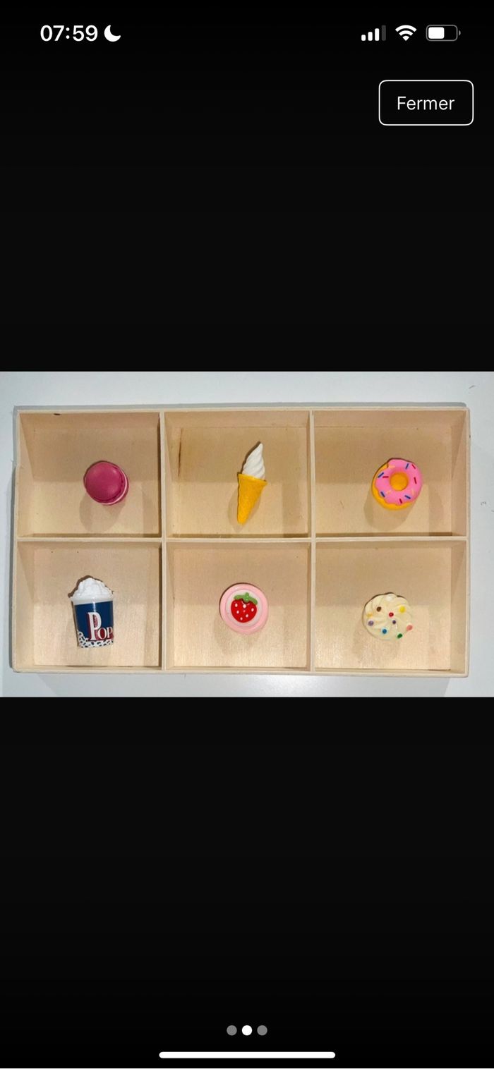 Lot 3 : gourmandises et confiseries pour boîte à sons - photo numéro 2