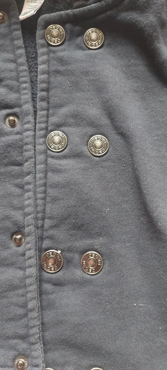 Gilet à capuche / veste obaïbi 18 mois - photo numéro 6