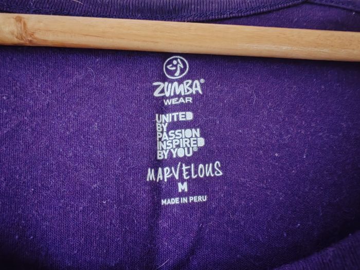 Débardeur ZUMBA violet taille M - photo numéro 4