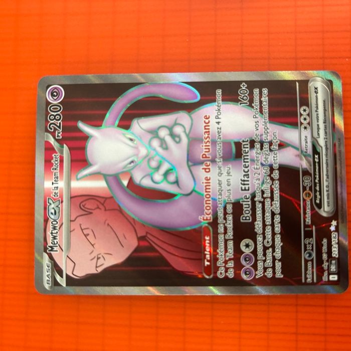 Mewtwo ex de la team rocket