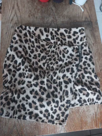 Mini jupe leopard