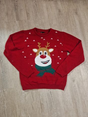 Pull cerf de Noël