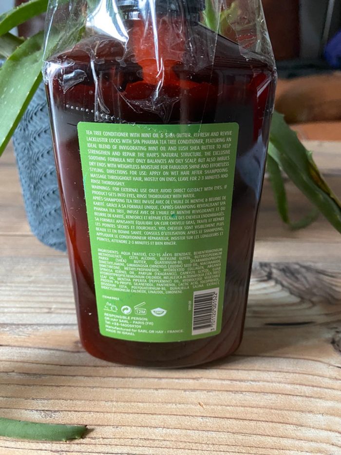 Après-shampoing rééquilibrant - Arbre à thé - Cheveux mixtes - 400 ml - photo numéro 2