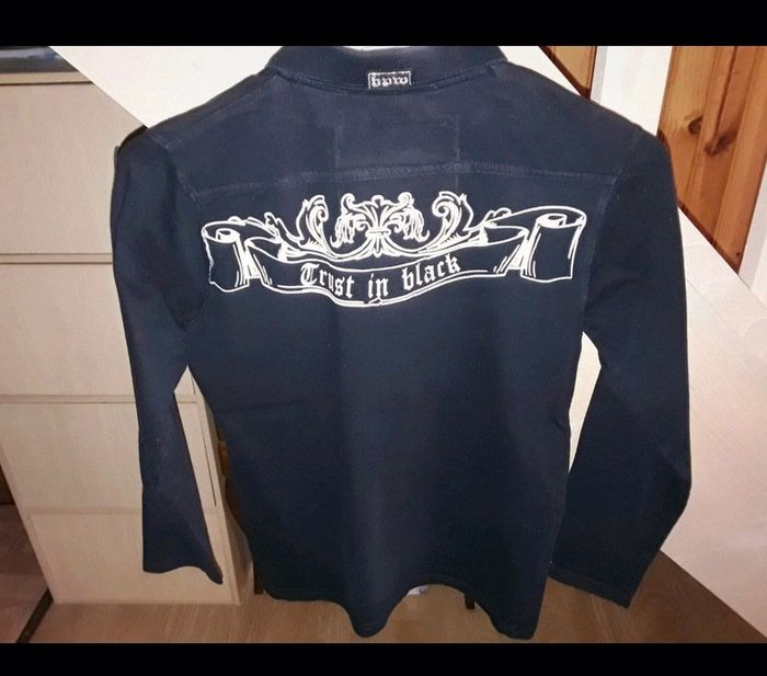 🟣 12 ans Polo noir 🟣 - photo numéro 4