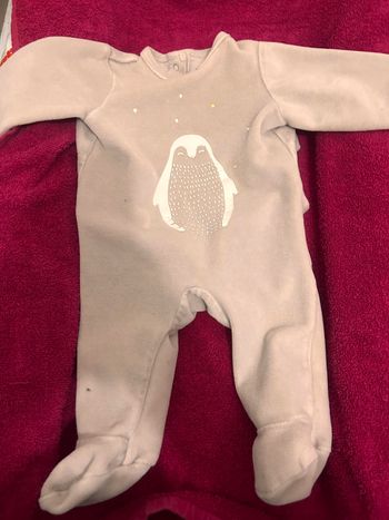 Lot 3 pyjama velours