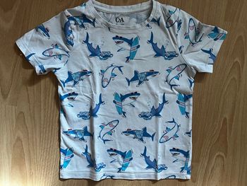 T-shirt garçon requin T 6ans