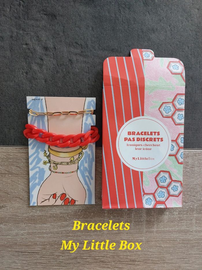 Lot de 2 jolies bracelets Femme My Little Box