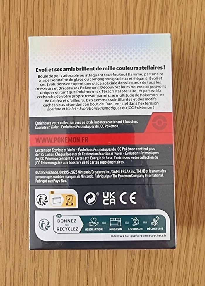 Pokemon Bundle EV8.5 - Évolutions Prismatiques - photo numéro 2