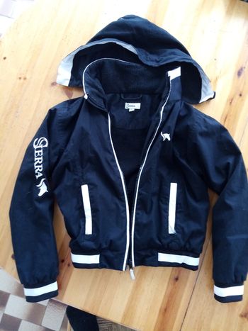 Manteau noir garçon 8 ans