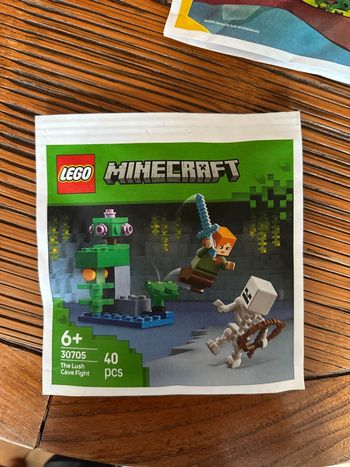 Polybag Lego Minecraft, 30705, The Lush Cave Fight