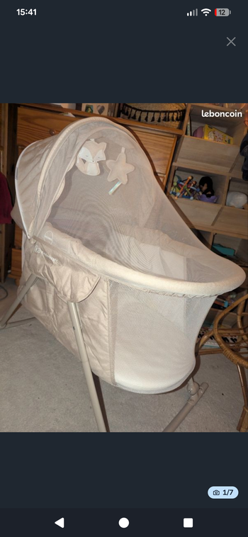 Lit berceau kinderkraft lovi 3en 1 lit pliable balancelle 