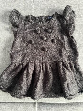 Robe manches courtes 3 mois