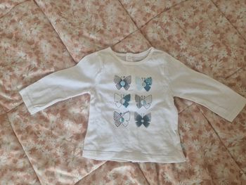 Tee shirt manche longue obaibi 3 mois