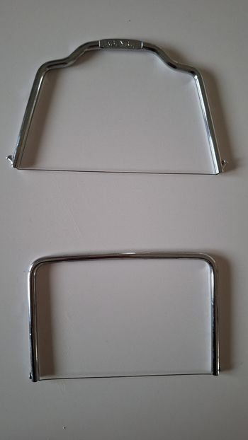 Coupe foie gras en métal neuf le lot de 2 pièces