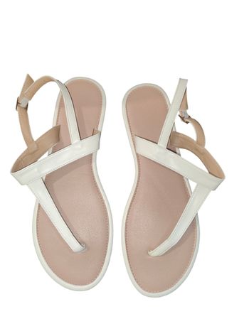 Sandales Blanches à Brides – Style Épuré & Estival