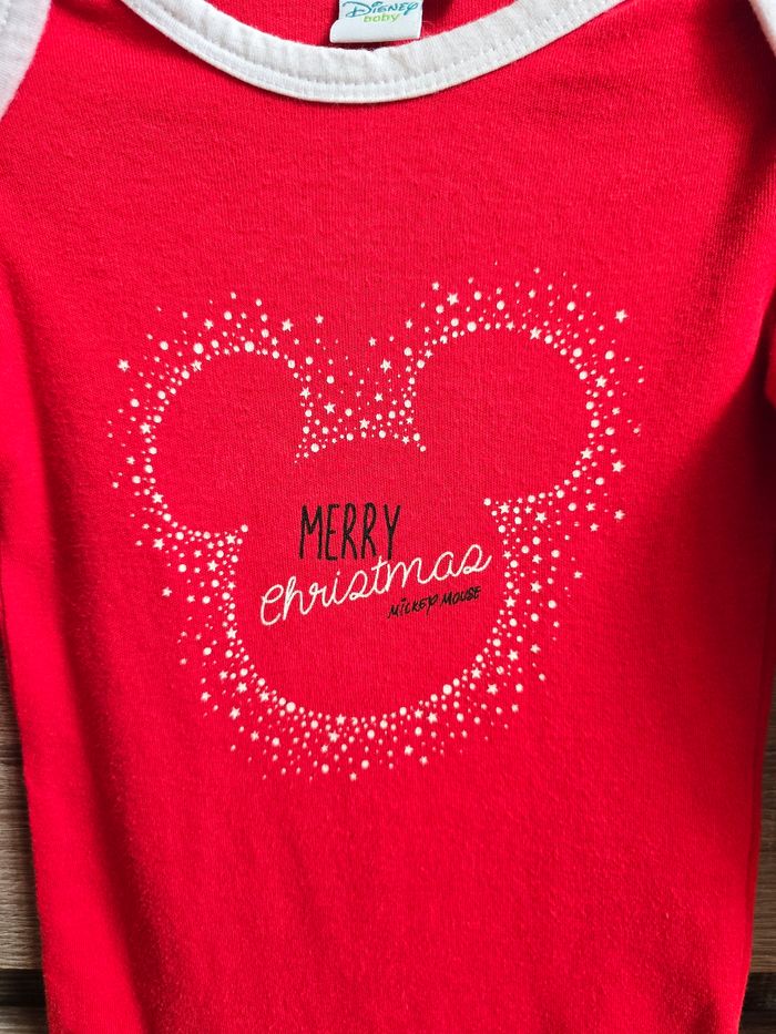Vêtement Bébé Mixte - 2 bodies Mickey - Disney - 2 ans - photo numéro 3