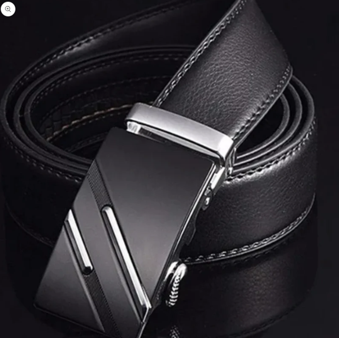 Ceinture automatique sans trou – Ajustable – Neuve avec boîte