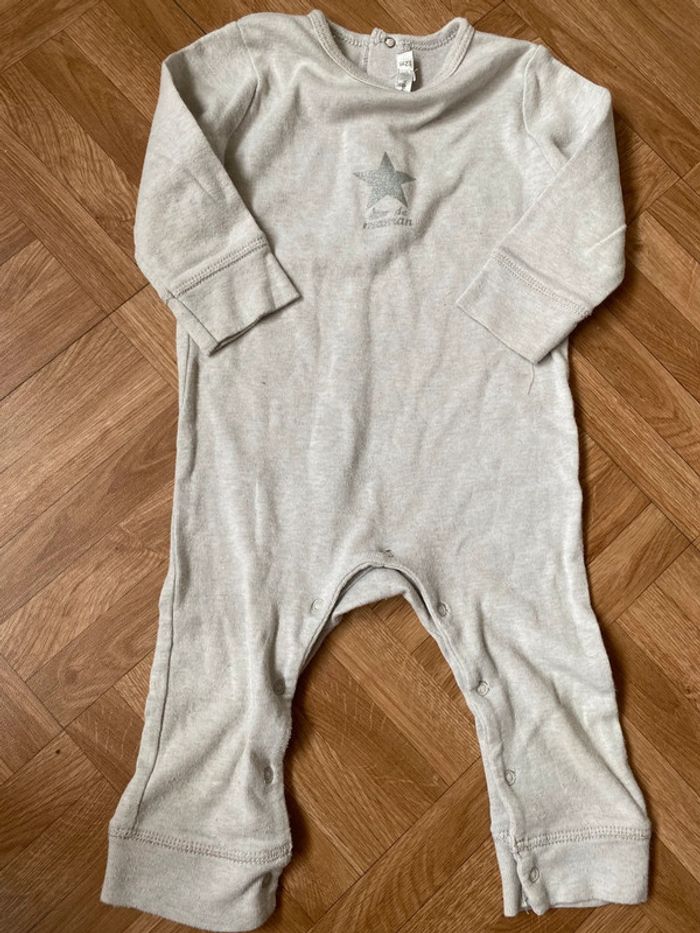 Combinaison ensemble taille 12 mois Bou’Chou - photo numéro 2