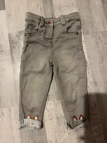 Jean gris taille 12 mois bébé fille Orchestra 🐱
