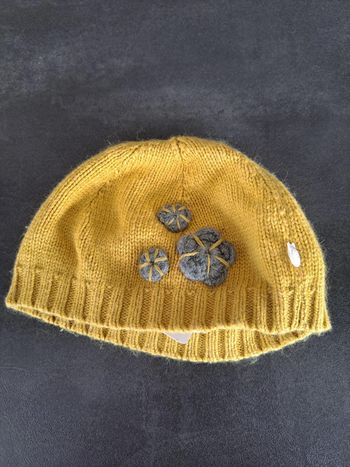 bonnet jaune noukies 0-3 mois