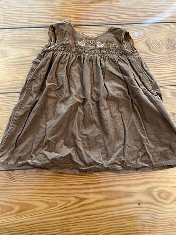 Robe velours 12 mois