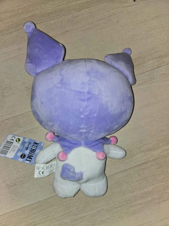 Kuromi grande peluche 25 cm neuve hello kitty - photo numéro 2