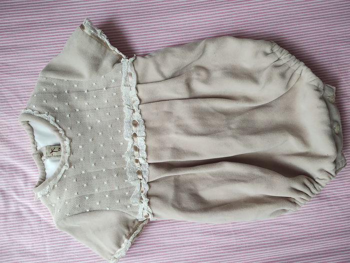 Robe ou barboteuse cérémonie bébé mixte