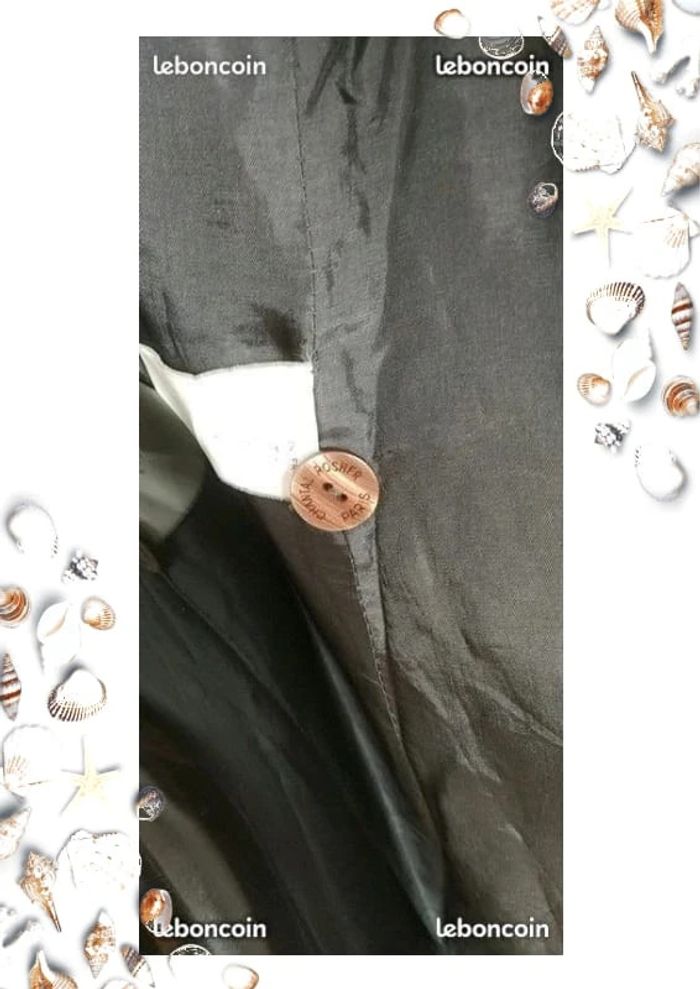 Veste Chantal rosner grise taille 40 - photo numéro 5