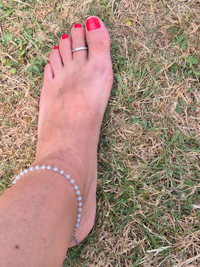 Superbe bague de pied en acier - photo numéro 3