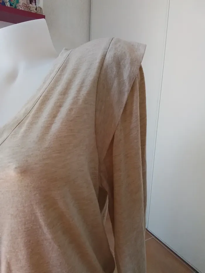 Haut imitation pull pailletée - photo numéro 3