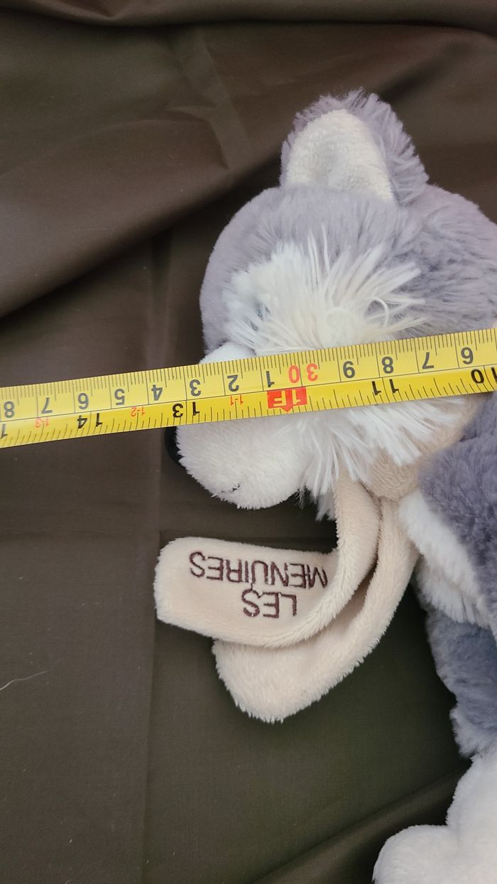peluche les menuires husky - photo numéro 5