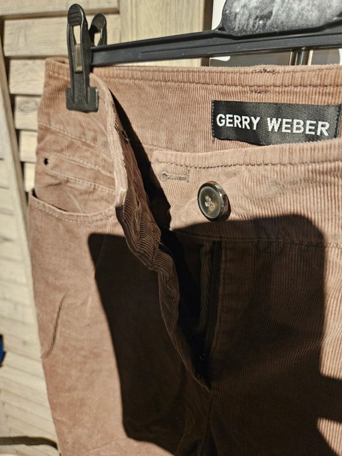 Pantalon Gerry Weber 38 marron - photo numéro 4