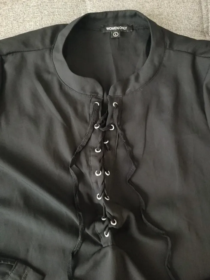 Blouse légère noir - photo numéro 2